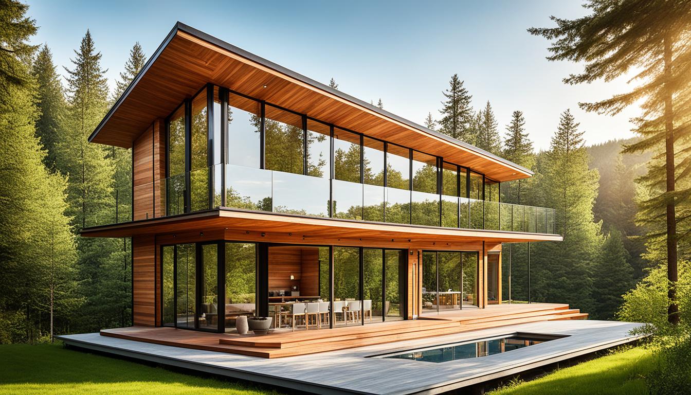 Proiecte case moderne din lemn