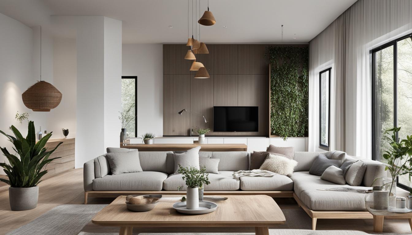 spatiu bine luminat in stil scandinav