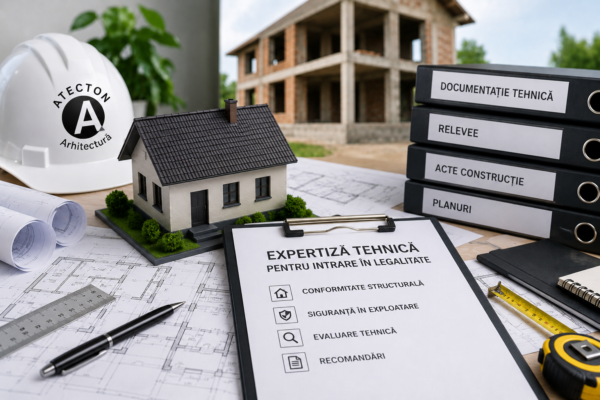 Expertiză tehnică pentru intrare în legalitate a unei construcții existente